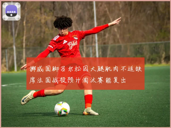 挪威国脚吕尔松因大腿肌肉不适缺席法国战役预计淘汰赛能复出